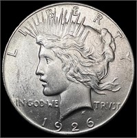 1926 Silver Peace Dollar CHOICE BU