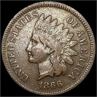 1866 Indian Head Cent LIGHTLY CIRCULATED