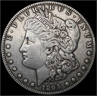 1895-S Morgan Silver Dollar ABOUT UNCIRCULATED