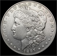 1897-O Morgan Silver Dollar LIGHTLY CIRCULATED