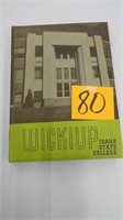1952 Idaho State College Wickiup Book