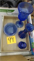 Cobalt Blue Glassware