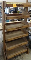 Jack Daniels Wood Display Shelf