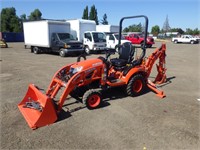 2019 Kubota BX23S 4x4 Tractor Loader Backhoe