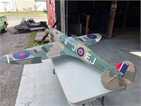 7ft x 7ft Model Spitfire Airplane