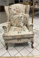 Wingback Flower chair