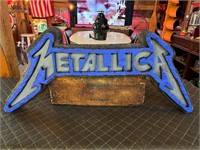 3ft Long Foam Metallica Display