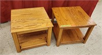 End Tables - 22.5" x 22.5" x 18.5"
