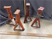 Two sets of Jack stands