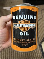 UNOPEN HARLEY OIL CAN