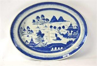 Chinese Blue & White Export Charger