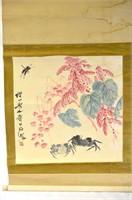 Chinese Painting Scroll(Qibaishi)