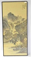 Framed Chinese Painting on Silk