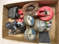 Flat of miscellaneous welding tools