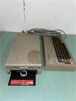 Commodore 64 computer and keyboard