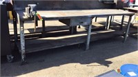 6 1/2 Ft. X 3 1/2 Ft Wide Steel Welding Table