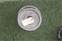 (2) Olymco 2.5lbs Weight Plates