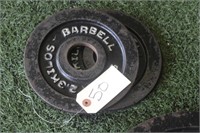(2) Barbell 5lbs Weight Plates