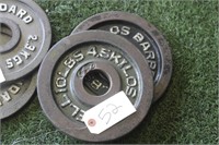 (2) Barbell 10lbs Weight Plates