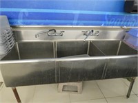 THREE COMPARTMENT SINK