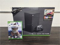 Xbox Series X Console w/ Madden 24 Game New