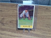 1954 Bowman Baseball Card # 6 Nelson Fox