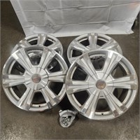 Set of 4 GMC Aluminum Alloy Wheel, 5 Lug, 18"