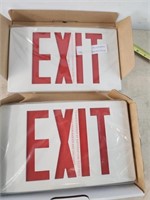 Another Exitronix "Led Double sided "Exit" Sign W
