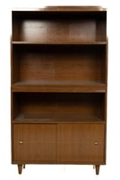 MCM Bookcase with Bottom Cabinet