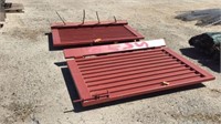 2 Section Red Iron Gate
