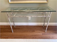 Metal Entry Table - 50” L