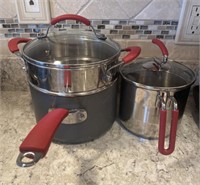 Red handle Pots