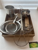 Strainers and more