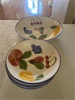 “Fruit” Bowls and plate