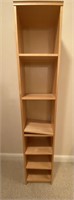 Crate & Barrel Solid Wood Book Shelf