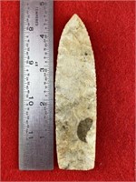 Agate Basin     Indian Artifact Arrowhead