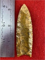 Clovis     Indian Artifact Arrowhead