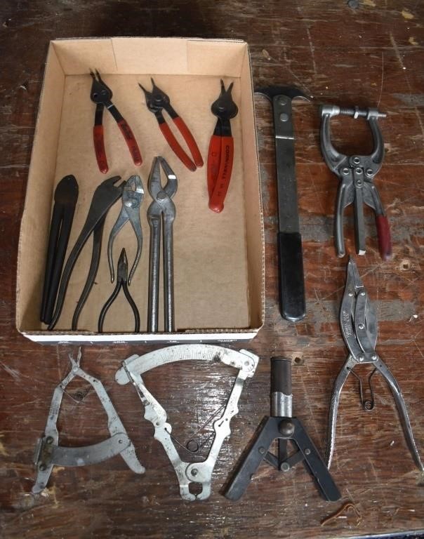 Pliers, specialty tools, etc.; as is