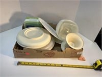 Flat of Plastic Containers