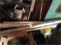 Group of various size & length PVC pipe
