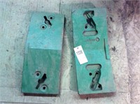 Two  R27643R front John Deere tractor weights