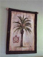 Hanging Palm Tree Tapestry