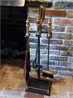 Metal & Brass Style Fireplace Tools