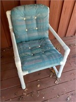 Outdoor PVC Chair with Cushion