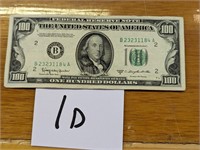 1950-D $100 New York Federal Reserve Note