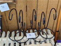 Lot of Metal Stands