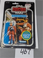 1978 Star Wars Luke Skywalker X Wing Figure & Card