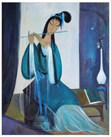 LIN FENGMIAN (1900-1991), OIL PAINTING