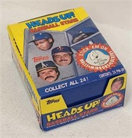 1990 Topps "Headsup" Baseball Stars Trading Cards
