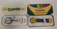 (2) Armitron "Crayola" Promo Wristwatches